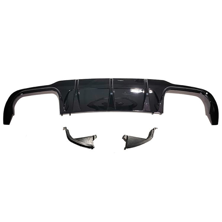 For 11-14 Mercedes C-Class W204 C180 C200 C260 C300 C63 AMG Rear Diffuser Body Kit