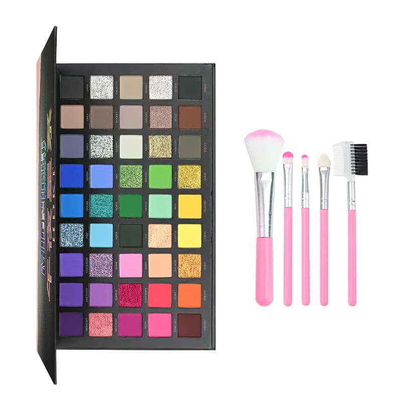 Dropshipping HDKT45 Color Eyeshadow Palette Macaron Stage Makeup Artist Exclusive Dopamine Eyeshadow