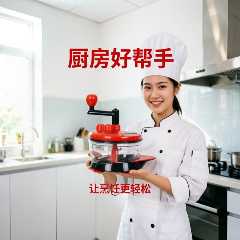 Home Manual Vegetable Chopper, Garlic Mincer, Food Processor, Vegetable Cutter, Kitchen Tool, Multifunctional Chopper