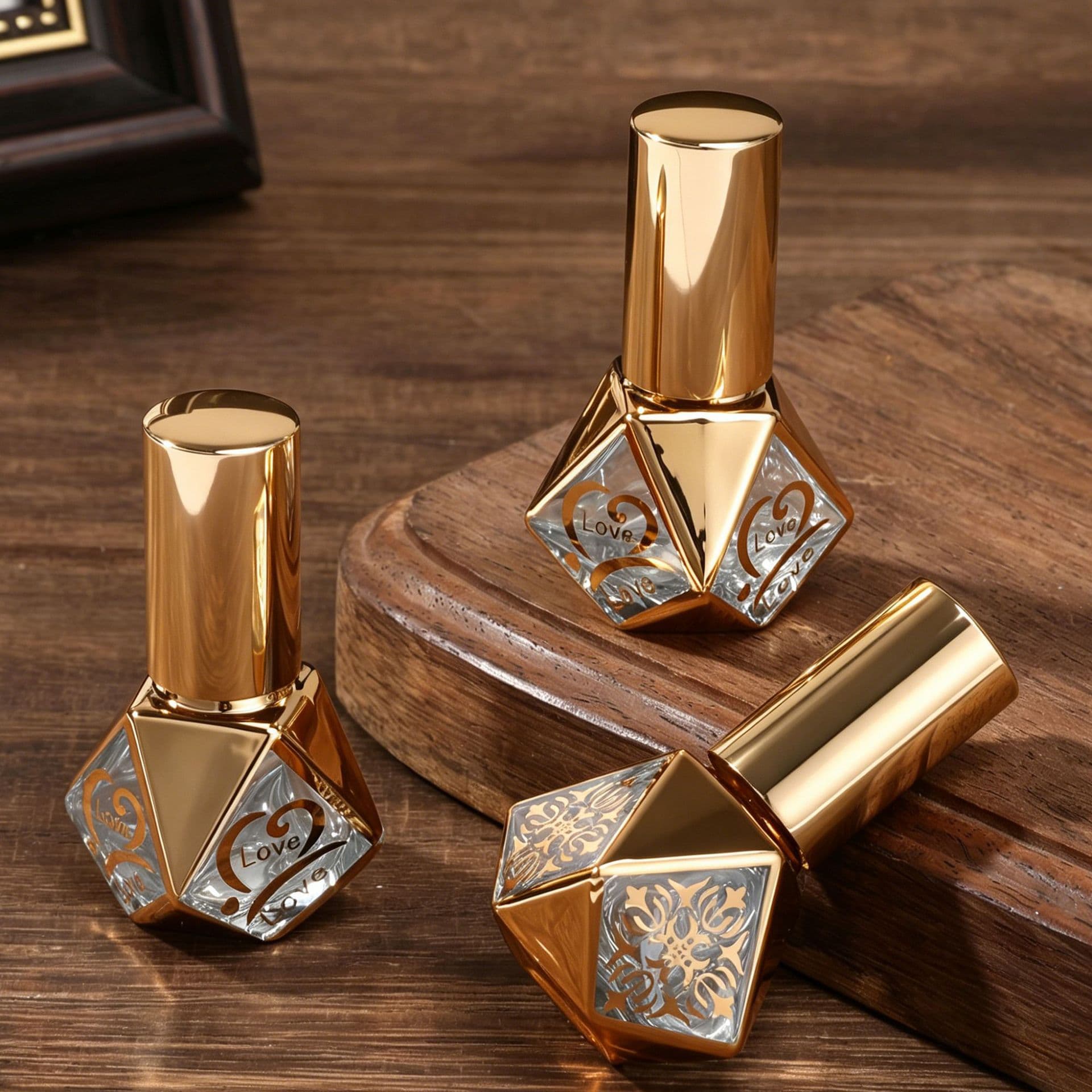 Foreign Trade Gold Mini Perfume Atomizer Bottle Middle East Gold and Silver Glass Empty Bottle Florida Water Storage Decorative Spray Vial