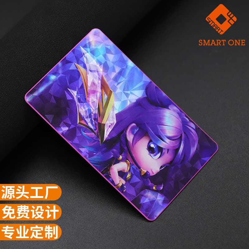 One-Chip NFC Anime Game PVC Card Customization IC Card Alliance Character Cartoon Figures High-Definition Printing for Children