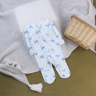Baby Bodysuit with Footies, Unisex Baby Long Sleeve Romper, Summer A-Class, Baby Romper, Newborn Sleepwear
