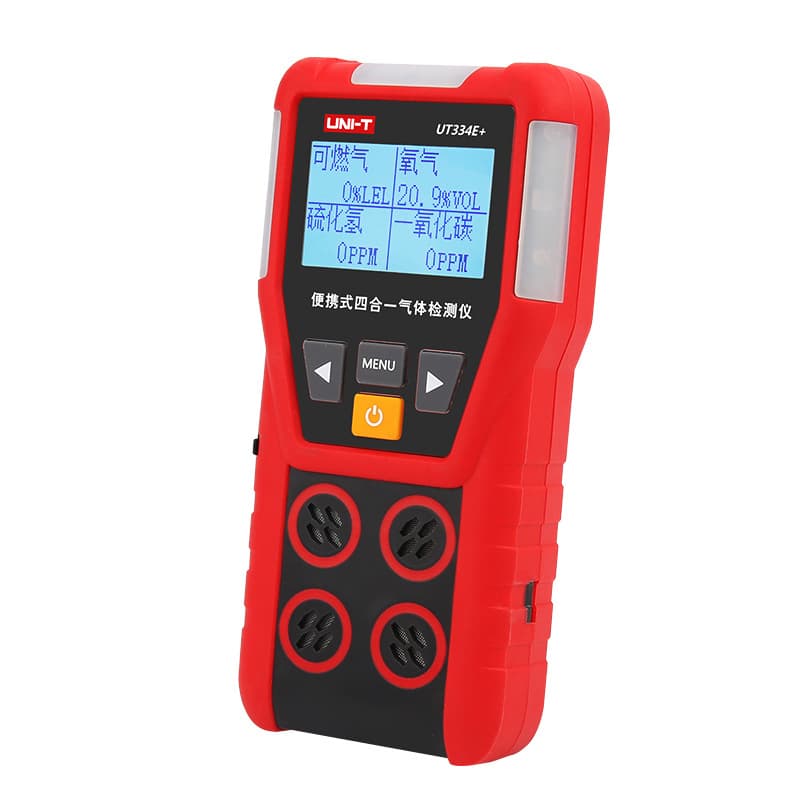 UNI-T Gas Detector High Sensitivity Handheld Industrial Site Safety Monitoring Gas Tester UT334