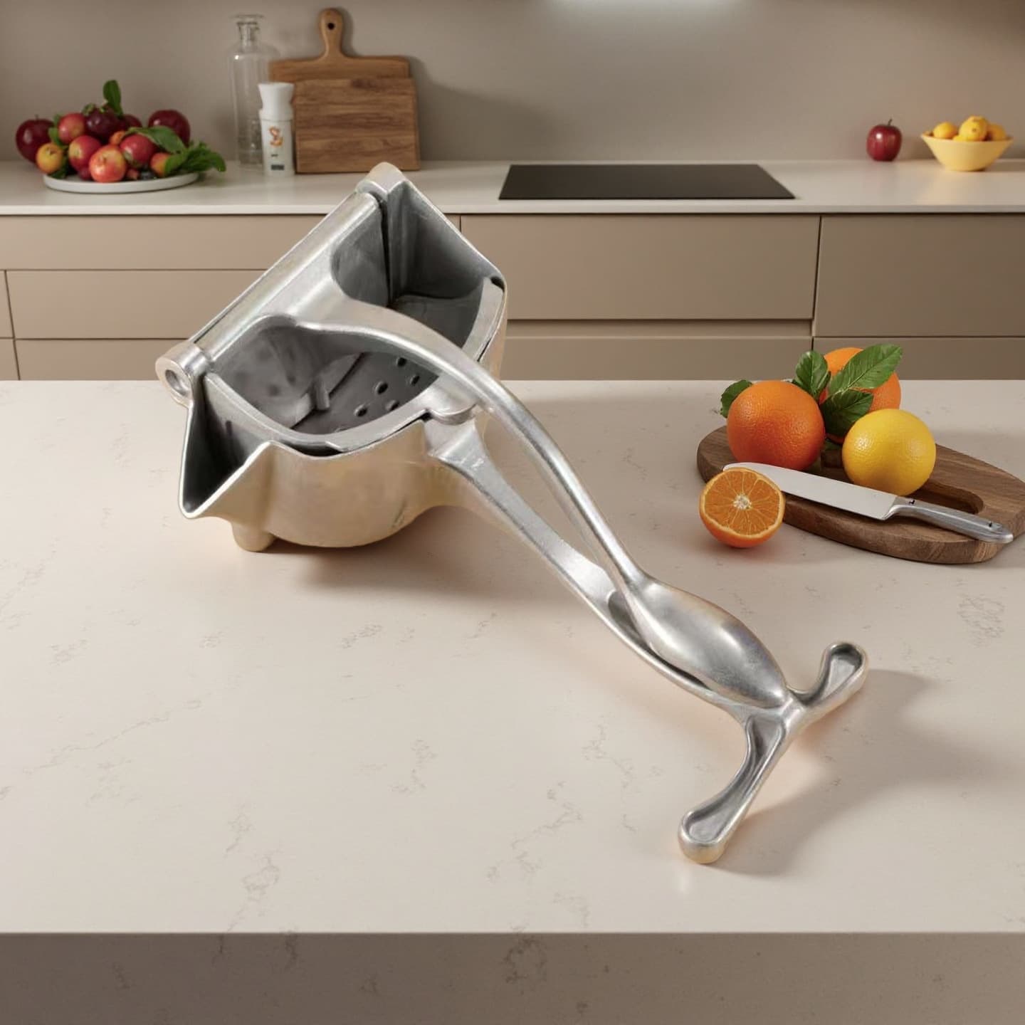 Household Aluminum Alloy Manual Juicer Press, Multi-Function Fruit Juicer, Small Labor-Saving Juicer Wholesale