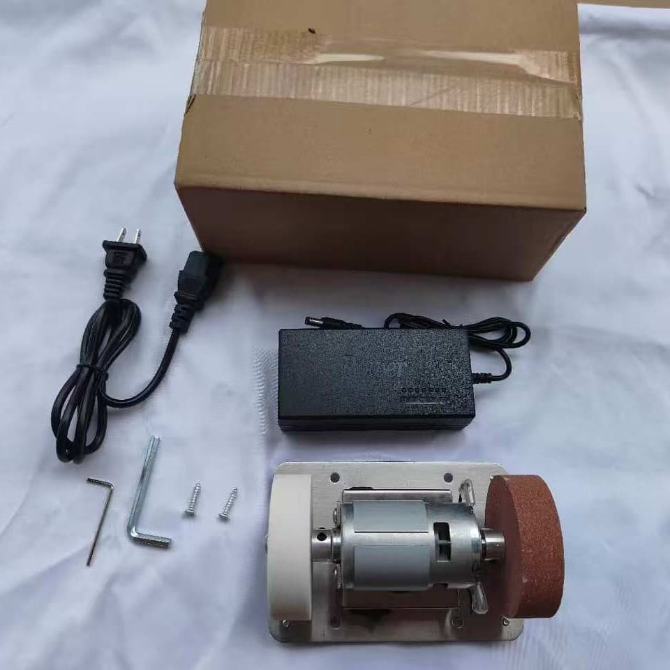 Small grinder sharpener motor modification bench grinding polishing miniature electric automatic sharpener bracket factory