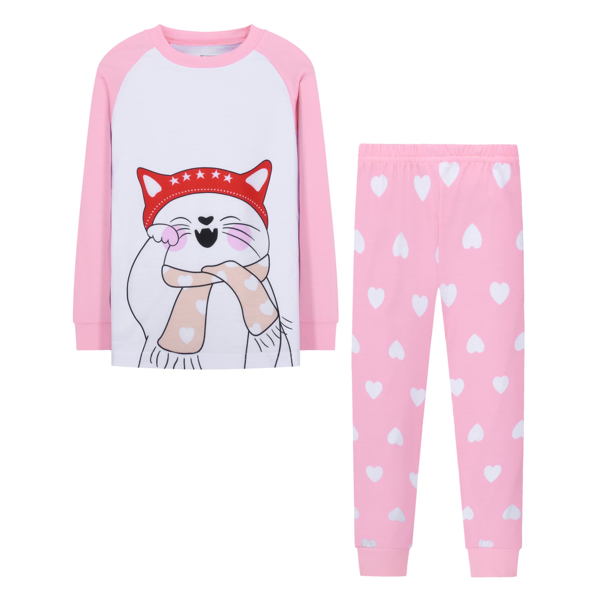 Cross-border foreign trade household clothing manufacturers supply long-sleeved pajamas children's suit