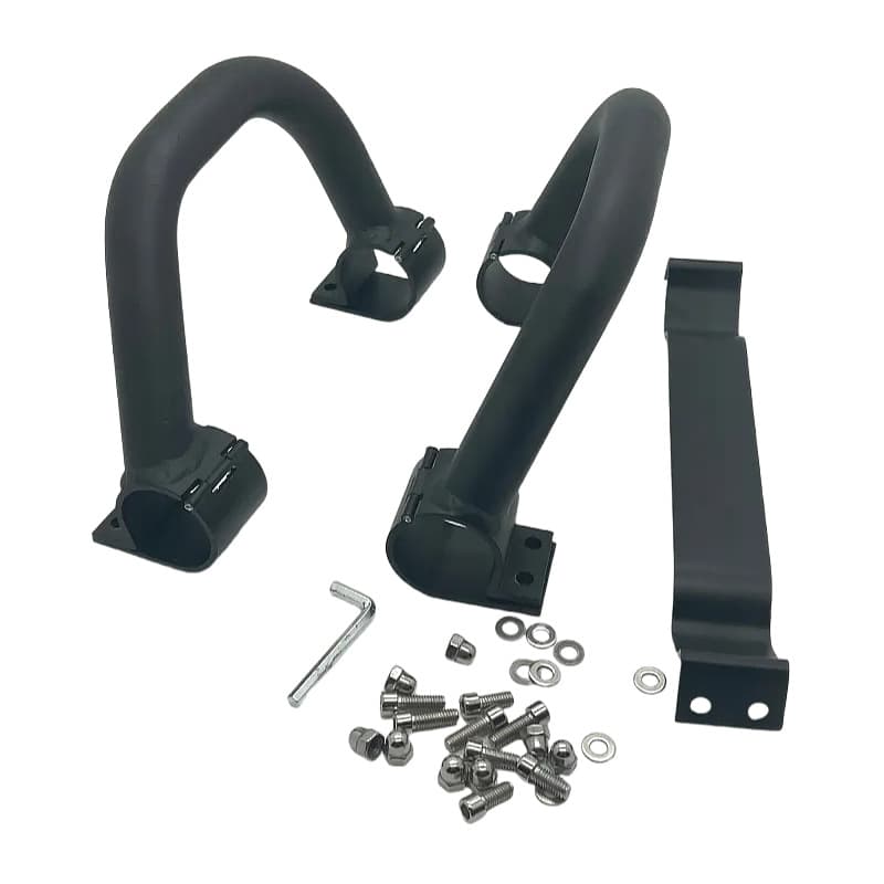 Front Aluminum Alloy Crash Bar for Niu UQi+ Electric Scooter, U+B Bumper Protection Bar Modification Accessory