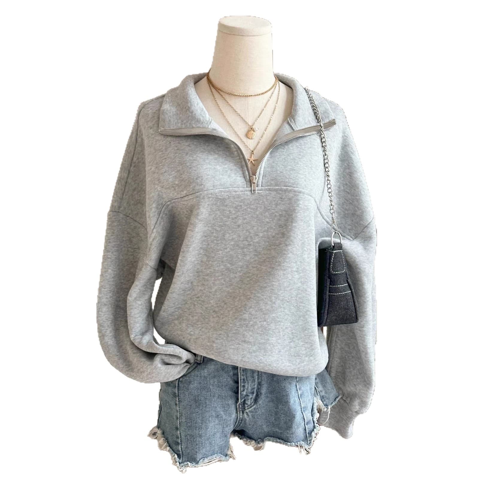 2025 Cross-border European and American Spring/Autumn New Zip-up Hoodie, Casual and Comfortable Daily Wear