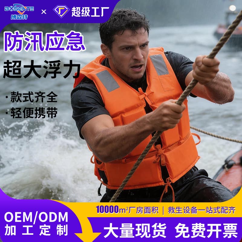 Life Jacket Wholesale Adult Professional High Buoyancy Boat Lightweight Portable Fishing Special Children Survival Vest