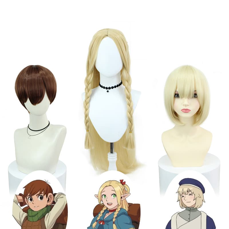 Maze Rice Zhirachka Feline Marusil Cosplay Wig Realistic Scalp No Trimming Hair Long Hair High Temperature Silk Any Skin Color