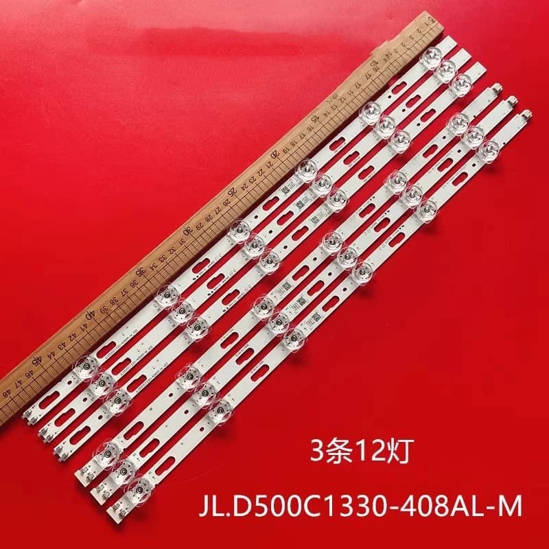 Compatible with Samsung UE50TU8000J UA50TU8000JXXZ Light Bar JL.D500C1330-408AL-M