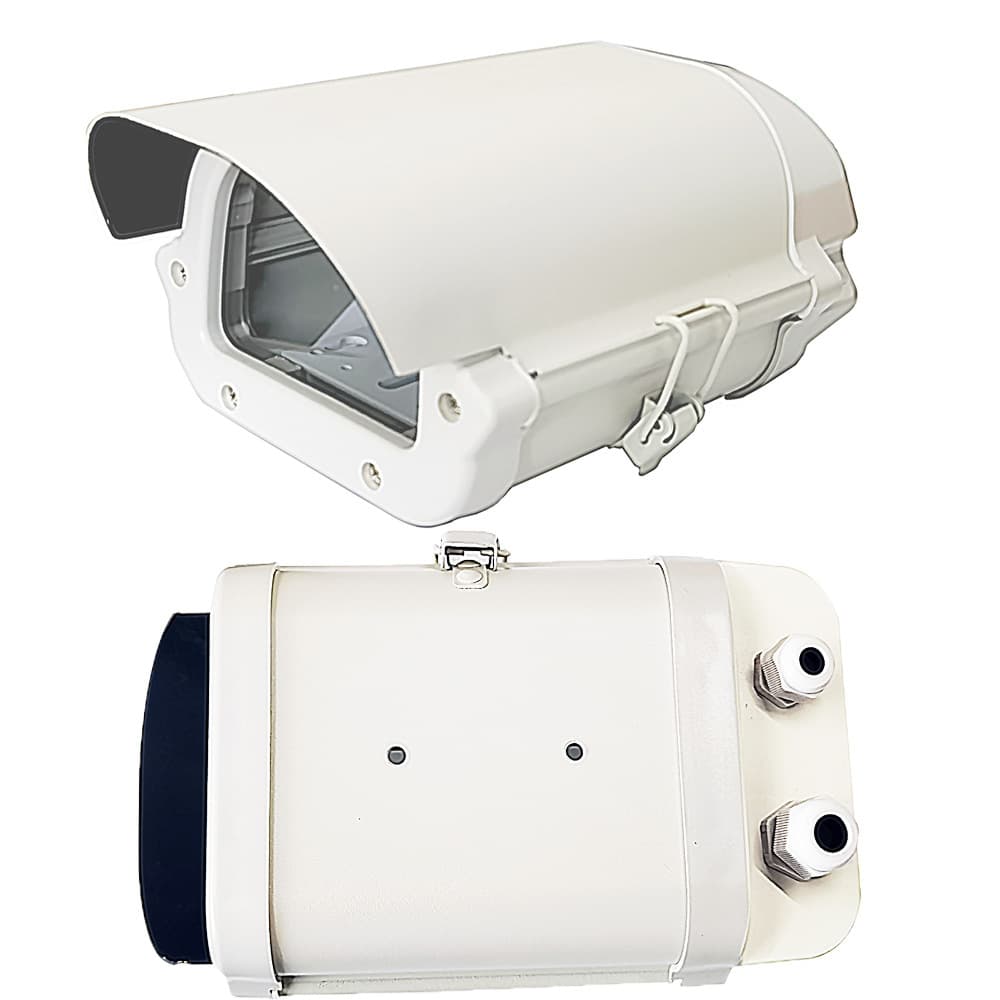 6-inch metal camera waterproof and dustproof protective housing, surveillance camera waterproof cover.