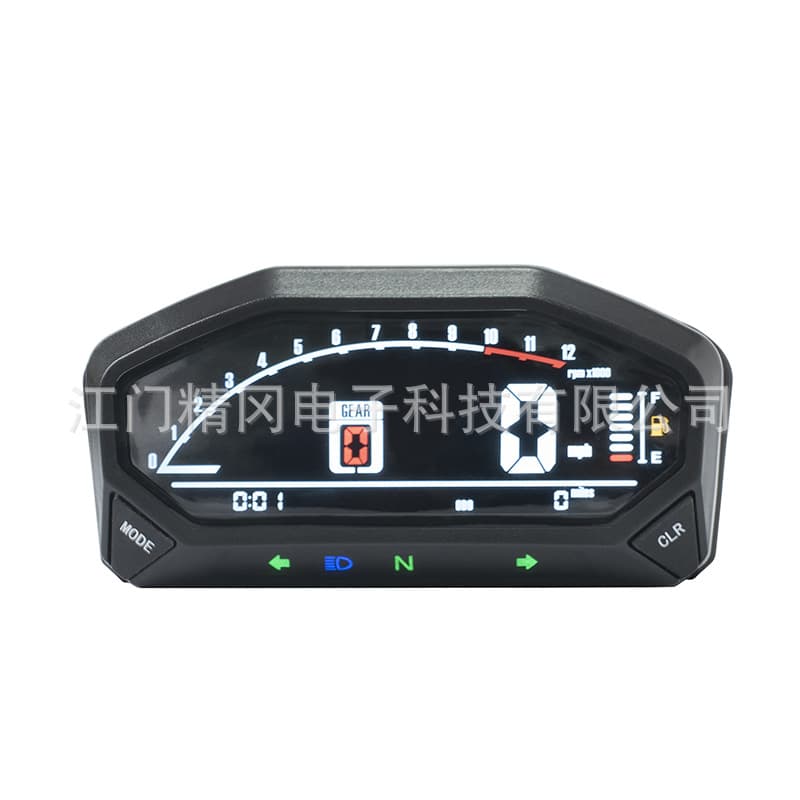 Motorcycle instrument modification monster VA fuel level turn signal headlight malfunction alarm universal instrument modification