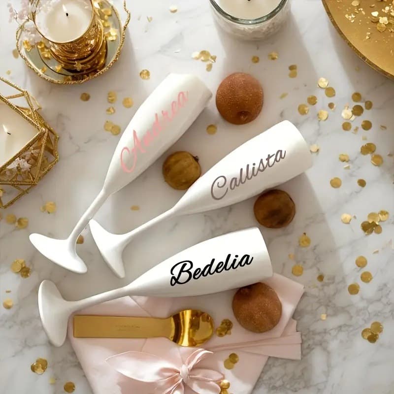 ETSY Amazon PP Material High Temperature Resistant Unbreakable Champagne Glasses Customized Wine Glasses