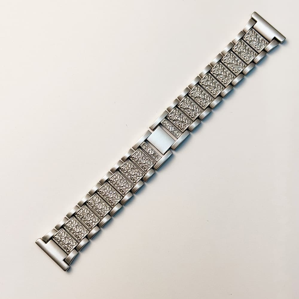 Full Diamond Watch Band with Starry Sky Metal Rhinestones for iWatch Apple Huawei Fit5/GT7 Xiaomi 11