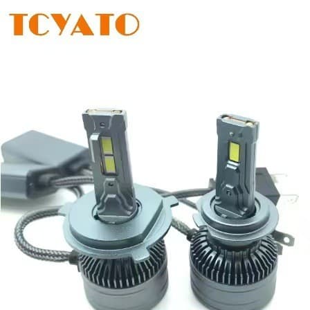 TCYATO single price high power V80 double copper tube LED car light H7.9005.H4.H11 spotlight king range