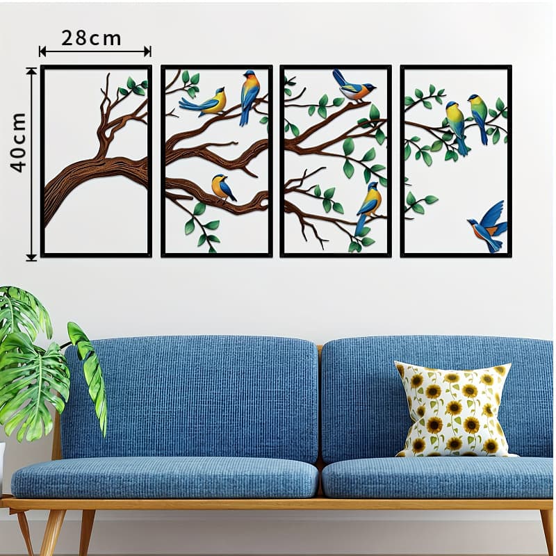 Cross-border Hot Selling Creative Iron Art Silhouette Metal Artwork Woman Line Art Wall Hanging Tin Painting Decoration