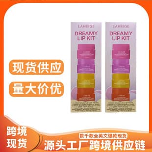 Cross-border Korean Laneige Sleeping Lip Mask Sample 4-piece Set Box Moisturizing Lip Lines Day and Night Hydrating 3g