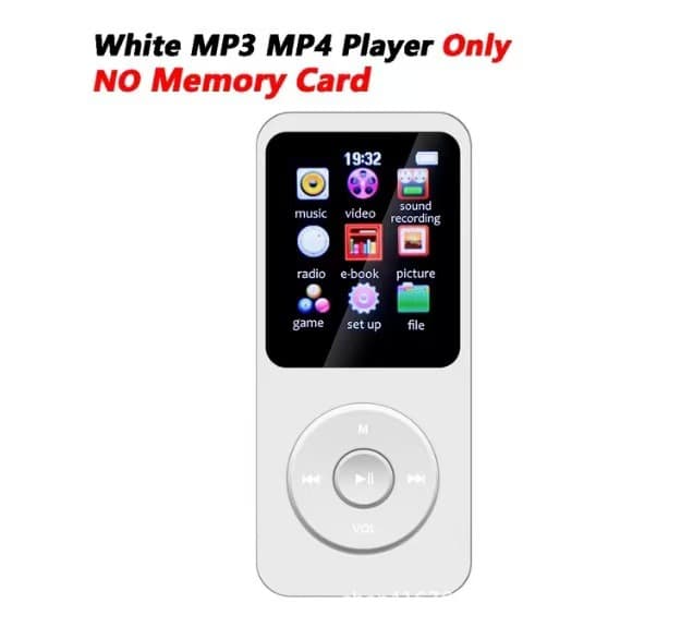 Touchscreen MP3 Player Portable Student Edition Bluetooth MP4 Music Player for Reading Novels and Listening to Music, Dictionary