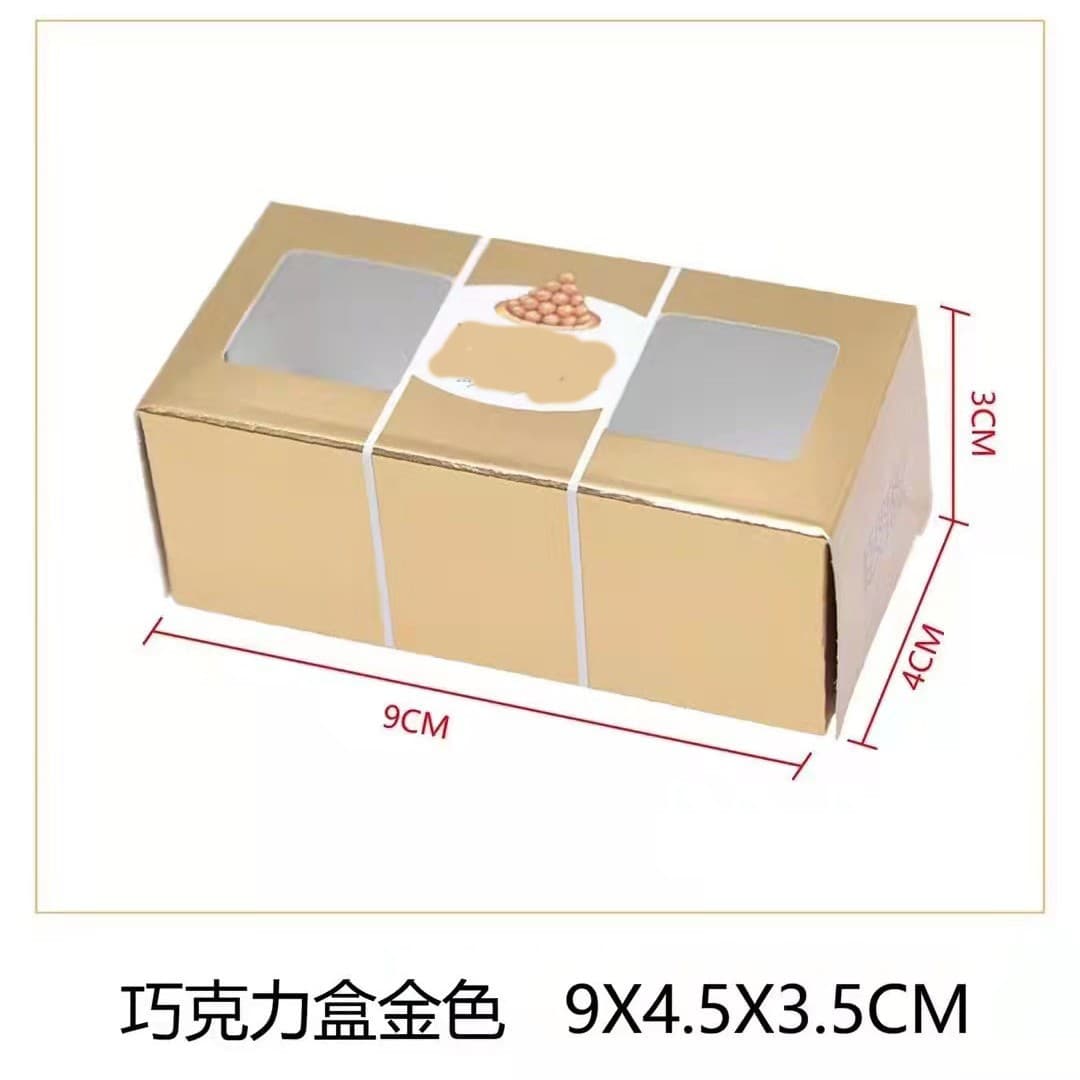 Lindt Ferrero Rocher Chocolate 2-Piece Empty Box Wedding Candy Box Return Gift Packaging Empty