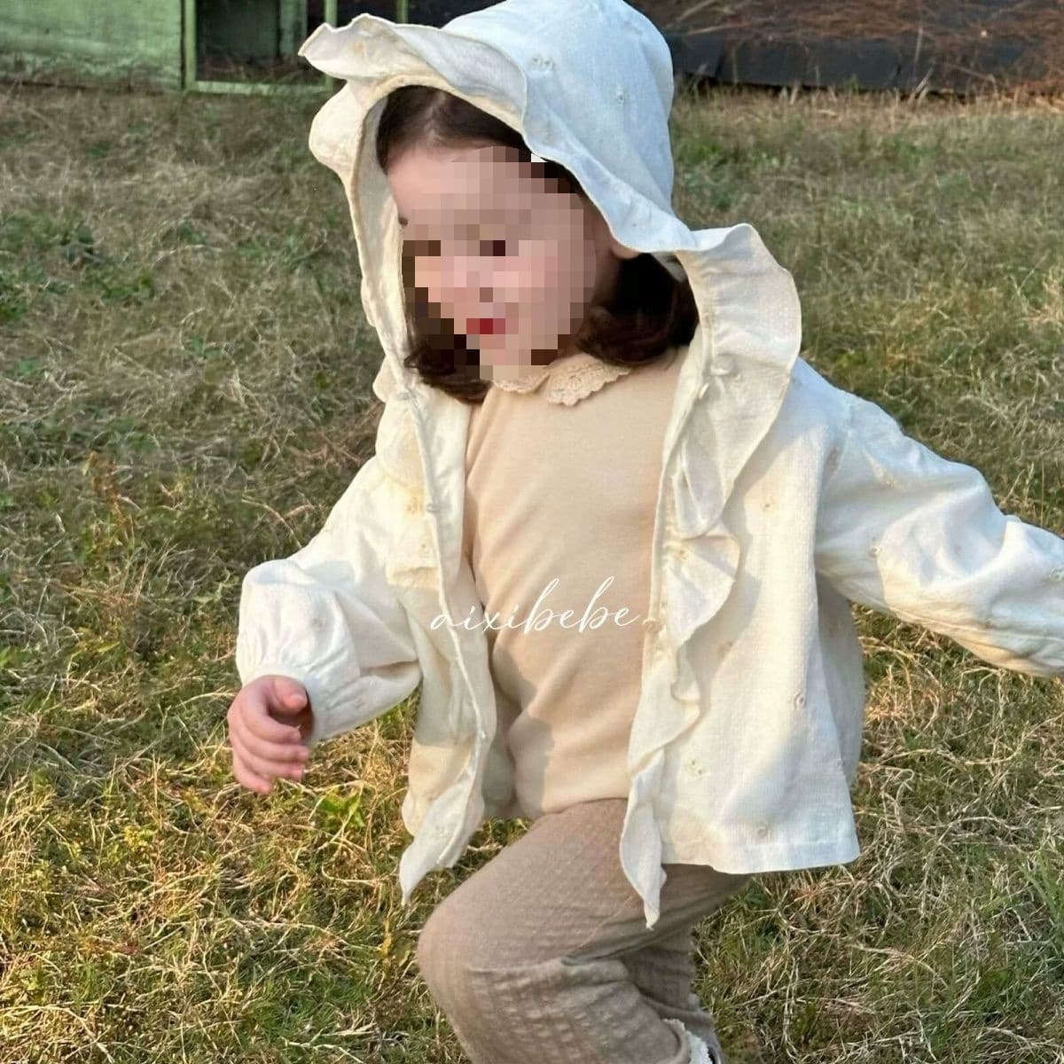 Stylish Embroidered Girls' Jacket Baby Girl 26 Spring New Korean Sweet Cardigan Top Infant Long Sleeve Shirt