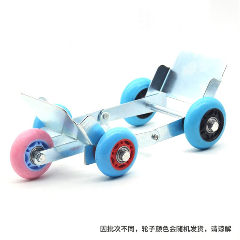 Motorcycle Assist Moving Device, Flat Tire Pusher, Electric Scooter Tire Blowout Emergency Towing Tool, Electric Vehicle Trailer