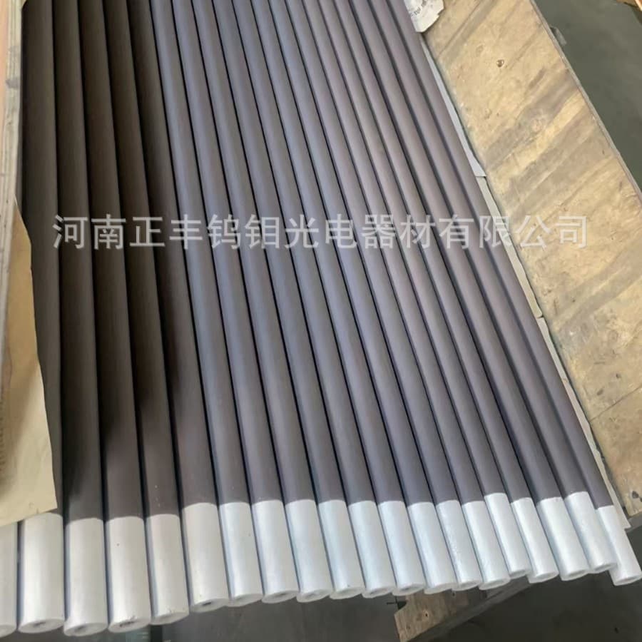 Manufacturer produces various types of silicon carbide rods, U-type, double-threaded silicon carbide rods, high-temperature resistant