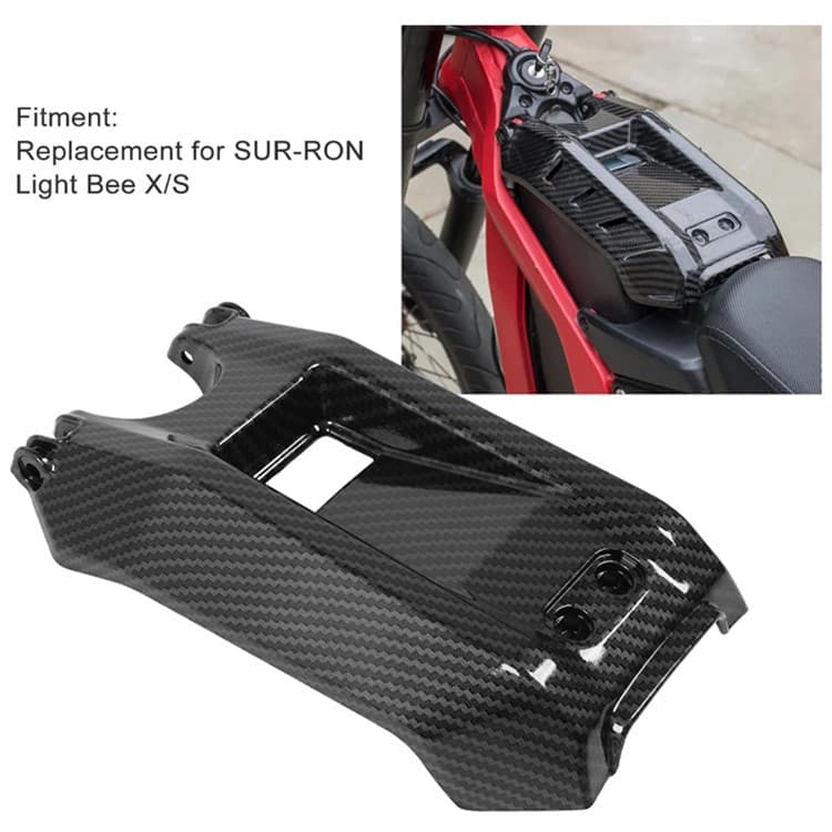 Fit for SURRON Light Bee X S, a carbon fiber-look motorcycle suitable for electric off-road motorcycles.