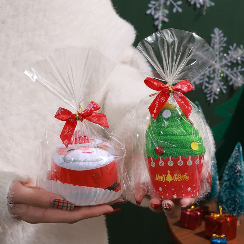 Children's Christmas Small Gift Towels for Kindergarten Class Sharing, Customer Gifts, and Events