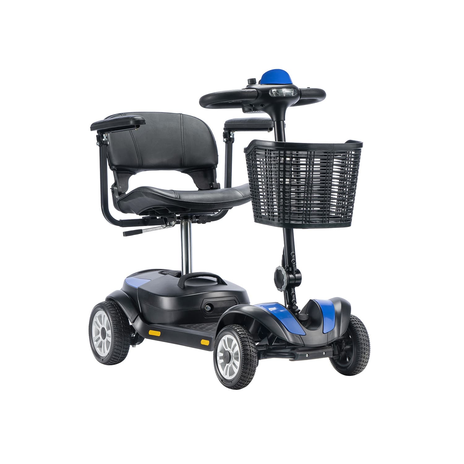 Electromagnetic Brake Electric Four-Wheel Leisure Mobility Scooter for Adults, Elderly, Disabled, Home Use, Export