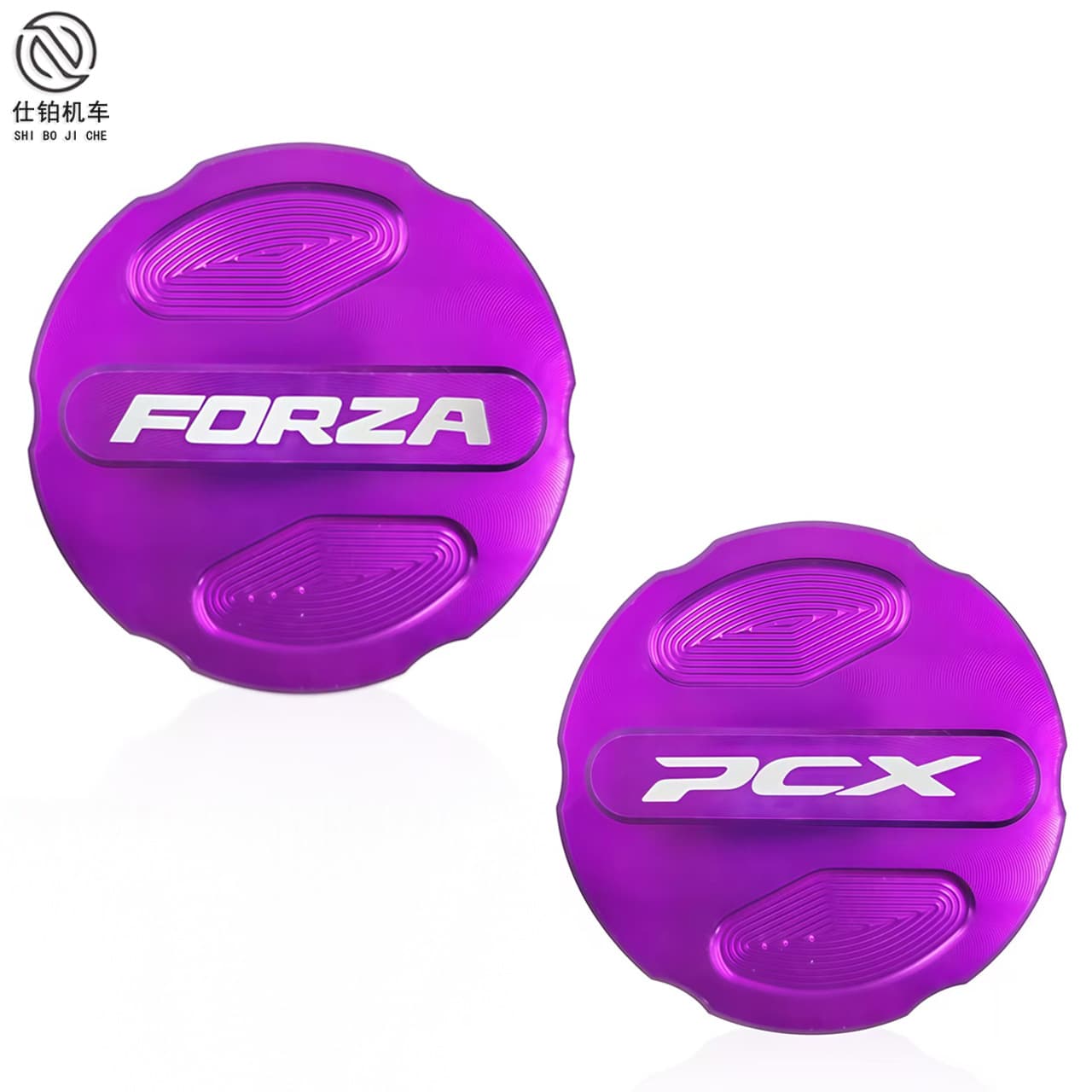 Motorcycle Modified Fuel Tank Cap CNC Aluminum Universal Decorative Cover for PCX160/ADV150/FORZA