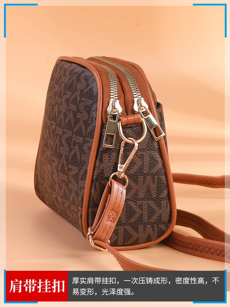 Crossbody Bag Women's Shoulder Bag Small Bag Casual Versatile Printed Ladies Mom Bag Handbag