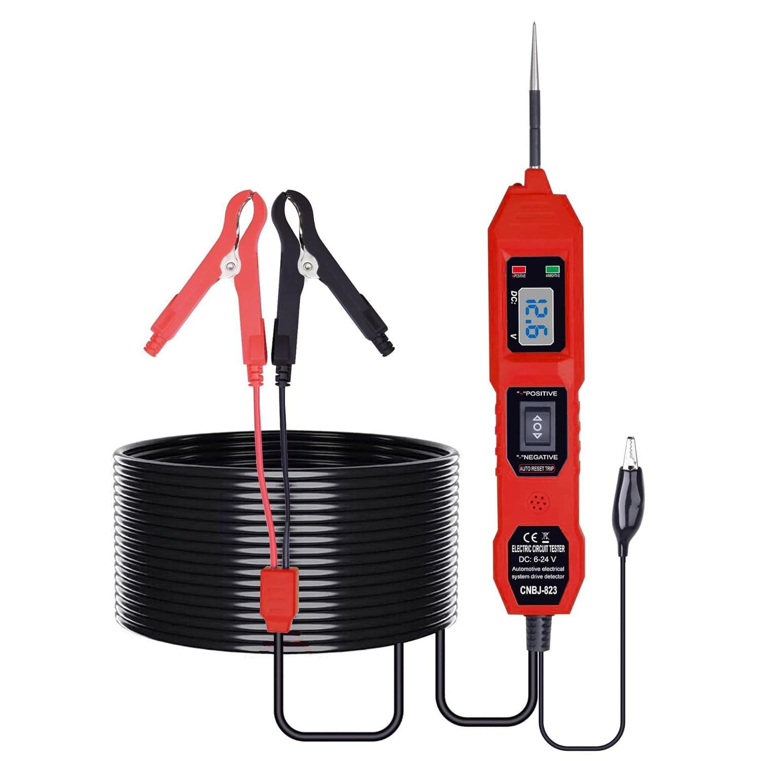 Automotive Electrical System Tester EM823 Multifunctional Drive Test Pen 3.5-36V Car Circuit Detector