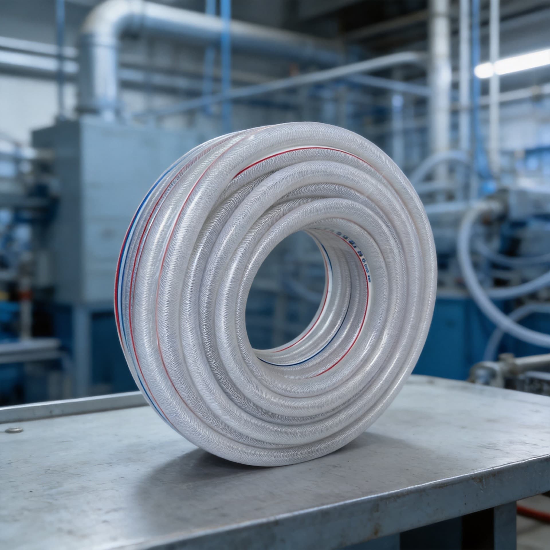 PVC Water Hose for Garden Watering, 4-Point 6-Point Car Wash Plastic Snake Skin Tube, Braided Tube, Garden Hose for Watering