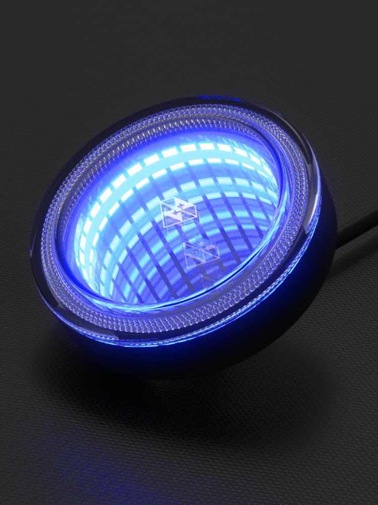 Motorcycle Decoration Light Modification Abyss Light Body Light 12V High Brightness Car Light Electric Vehicle Universal LED Light Decoration