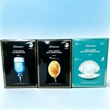 Korean Hot-Selling TK Amazon JM Mask Hydrating Mask Honey Mask Marine Pearl Three-Step Mask