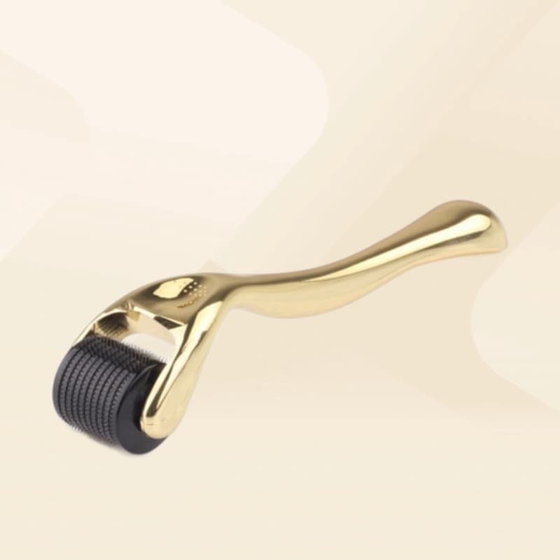 Wholesale Beauty Micro-needle Roller Gold Handle 540 Makeup Tool Bulk Price Advantage Commercial Beauty Device