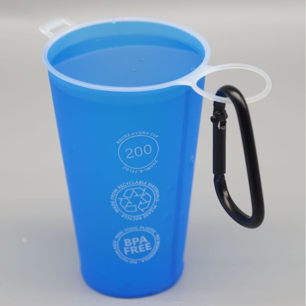 Manufacturer TPU collapsible cup 200ml, portable folding water cup for outdoor travel, multifunctional collapsible sports soft cup