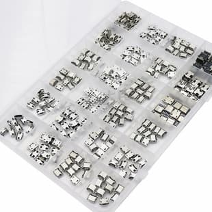 In Stock Phone Charging Port, 24 Common Micro USB Interface/Charging Ports, 240 Pieces, Suitable for MP3/4/5