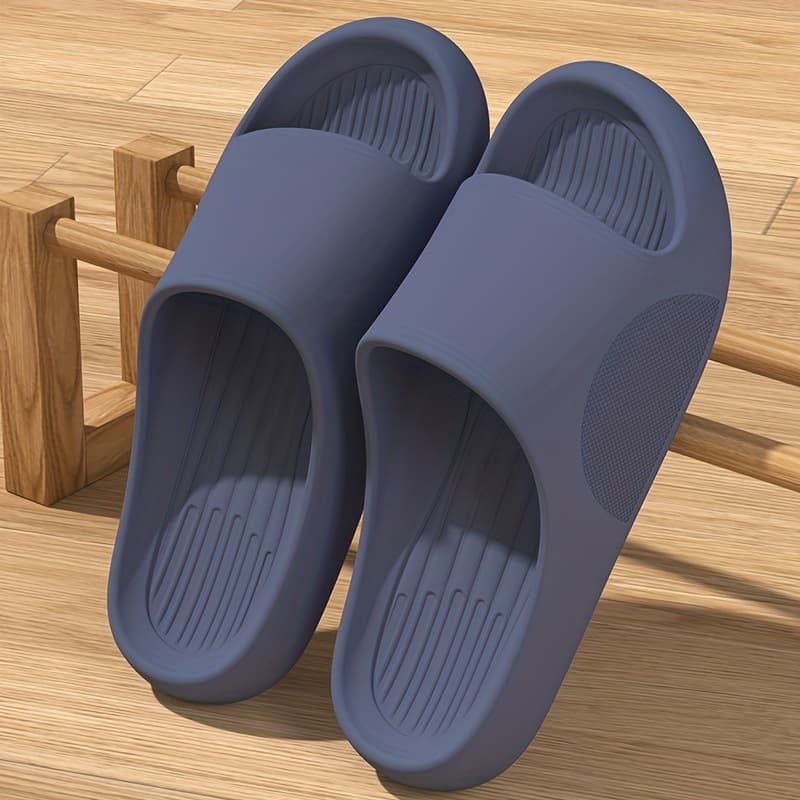 mens Oversized Slippers Ultra Comfort Pillow Sole Dr
