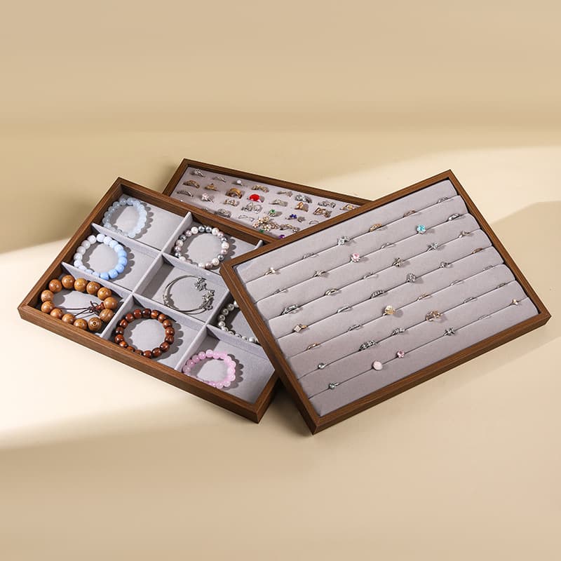 Earring and stud display tray, ring display tray, large capacity earring storage, jewelry and ornament display tray