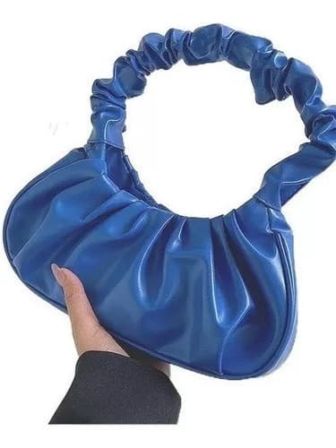 New Korean Style Women's Shoulder Dumpling Bag French Fashion Commuter Cloud Bag Pleated Handbag Underarm Bag