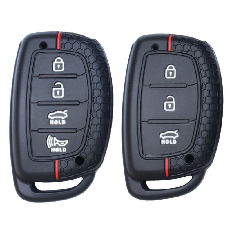 Suitable for Sonata Famous Figure IX35 Flying Silangdong I30 Yuedong Rena Silicone Key Cover Yazun Key Case
