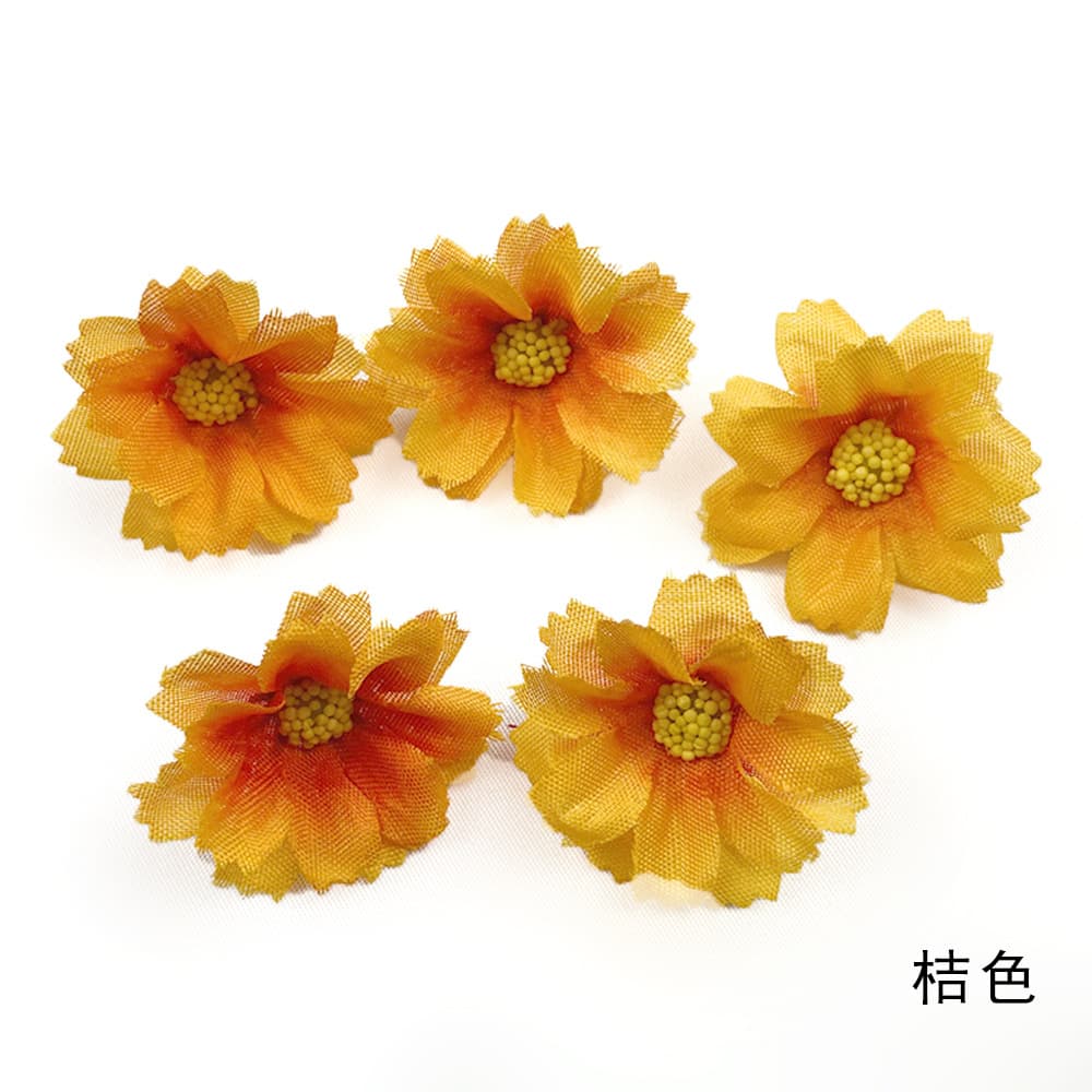 Simulated Dancing Chrysanthemum DIY Small Daisy Artificial Flower DIY Opera Headpiece Hairpin Flower Material Kit Photography Prop