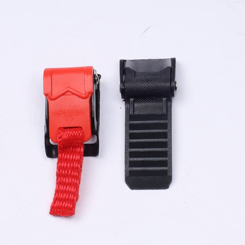 Motorcycle electric helmet buckle, chin strap, seven-section buckle, plug, universal accessories.