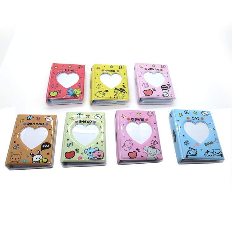 PVC Children's Growth Album, Polaroid Photo Album, Cartoon Kindergarten and Elementary School Student Photo Collection Insert Card Book