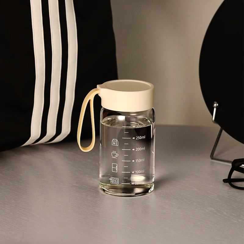 Borosilicate Glass Cup Measuring Cup Milk Cup Coffee Cup Tea Separation Breakfast Cup Soy Milk Cup