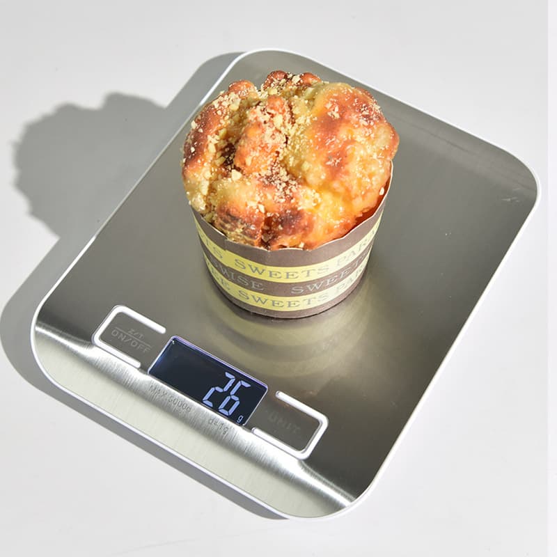 Cross-Border Electronic Kitchen Scale 5kg Stainless Steel Food Baking Scale 10kg Weighing Scale