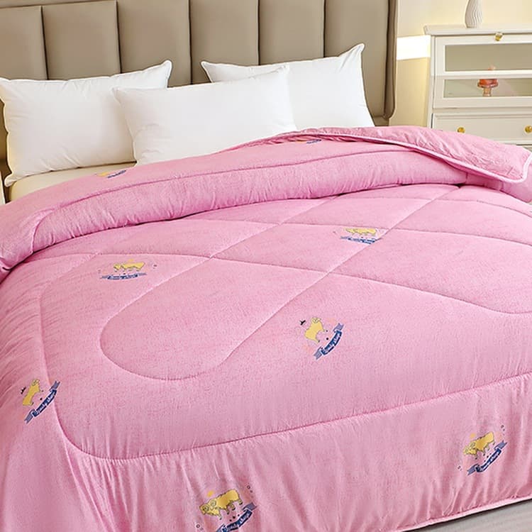 Three-Second Quick Heat Wool Quilt Thick Warm Cashmere Winter Quilt Winter Season Single/Double Dormitory Filler