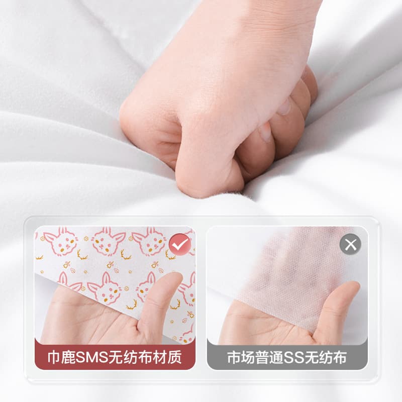 Travel disposable bed sheet set four-piece set duvet cover pillowcase, tourism double hotel bedding three-piece set